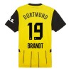 Borussia Dortmund Brandt 19 Pelipaita Koti 2024-25 Borussia Dortmund Brandt 19 Pelipaita Koti 2024-25